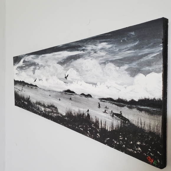 "Pelicans Paradise" Original Art - Picture 3 of 4